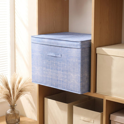 Neatnook™ Non-Woven Folding Storage Box in a calm home setting