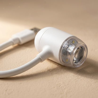 Nebulume™ Voice-Controlled Galaxy Night Light, material and detail close-up