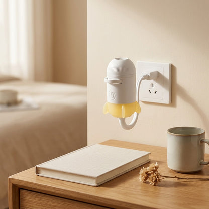 Nebulume™ Voice-Controlled Galaxy Night Light, styled close view