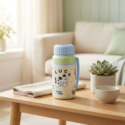 Steeltherm™ 316 Stainless Steel Thermos Cup in a calm home setting