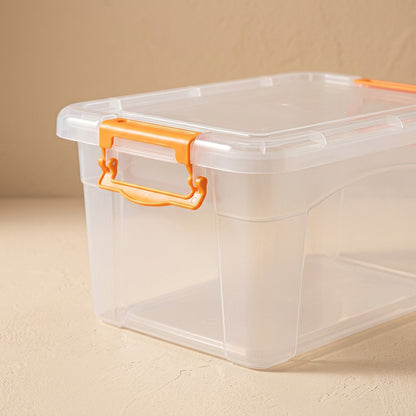 Tidybin™ Stackable PP Plastic Storage Box with Lid, material and detail close-up