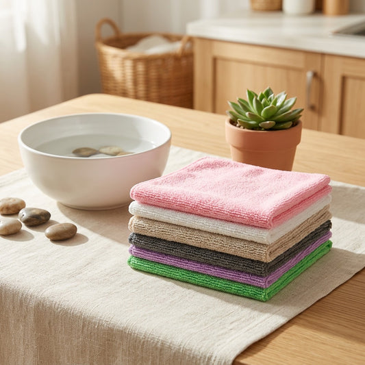 Wipeweft™ Microfiber Towel Fabric in a calm home setting
