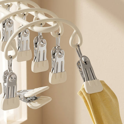 Clipdry™ Stainless Steel Sock Drying Rack, material and detail close-up