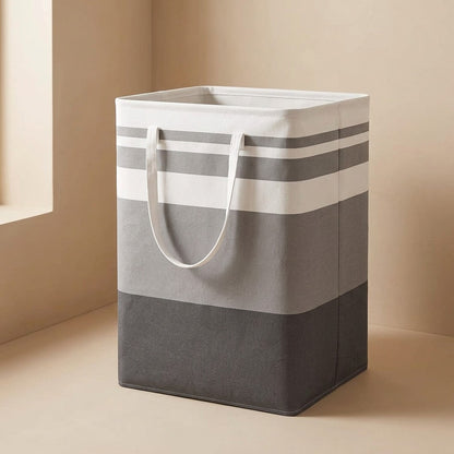 Hamperfold™ Folding Cotton Laundry Basket