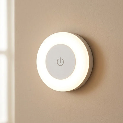 Duskbloom™ Touch Sensitive Rechargeable Night Light, material and detail close-up