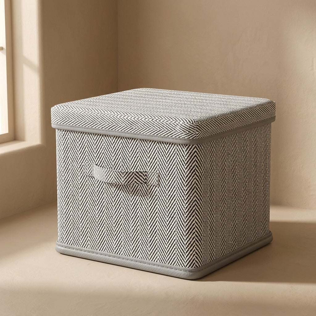 Foldhaven™ Foldable Clothes Storage Box with Lid
