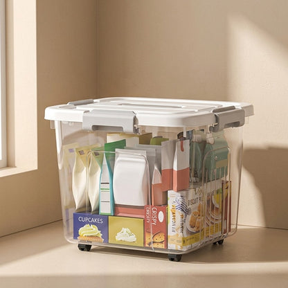 Rollcrate™ Plastic Wheeled Storage Box
