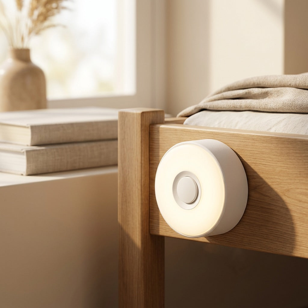 Nookglow™ Rechargeable Magnetic Night Light, styled close view
