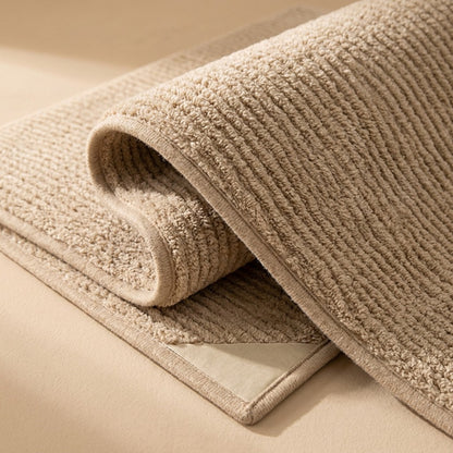 Patchwell™ Polyester Fiber Spliced Floor Mat, material and detail close-up