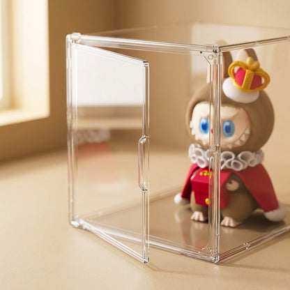 Stackhaven™ Stackable Figure Storage Box, material and detail close-up