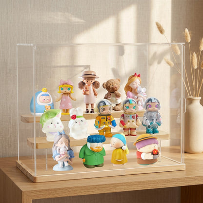 Tierloom™ Acrylic Blind Box Display Rack, styled close view