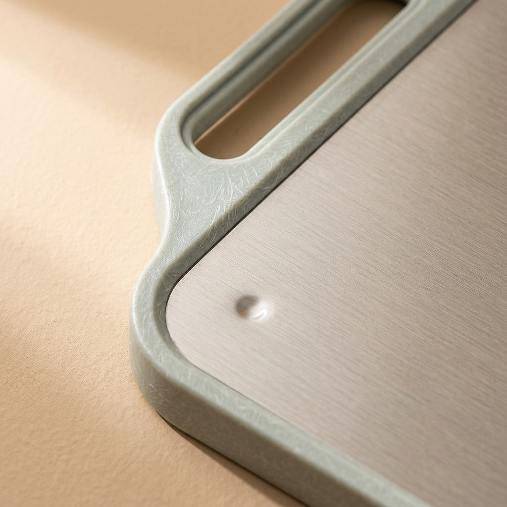 Wheatwise™ Wheat Fiber Double-Sided Cutting Board, material and detail close-up