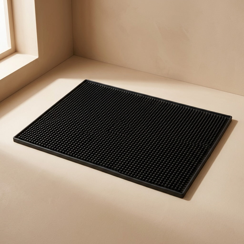 Barridge™ PVC Bar Draining Mat and Drink Coaster