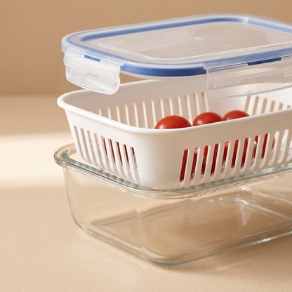 Boro™ High Borosilicate Glass Lunch Box, material and detail close-up
