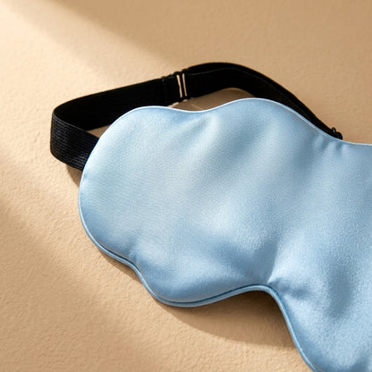 Cloudsilk™ Mulberry Silk Sleep Mask, material and detail close-up