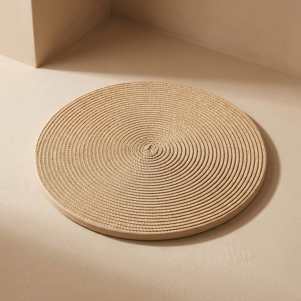 Diatomud™ Round Diatom Mud Printed Coaster