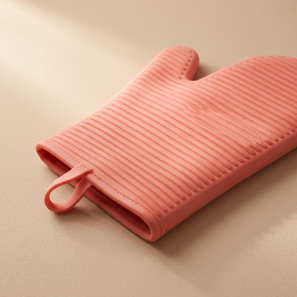 Coolgrasp™ Silicone Heat Insulation Kitchen Tool, material and detail close-up