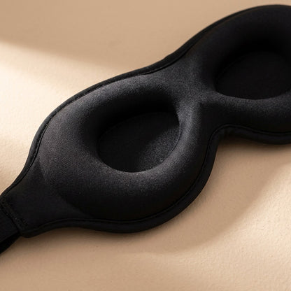 Dreamnest™ 3D Contoured Polyester Sleep Eye Mask, material and detail close-up