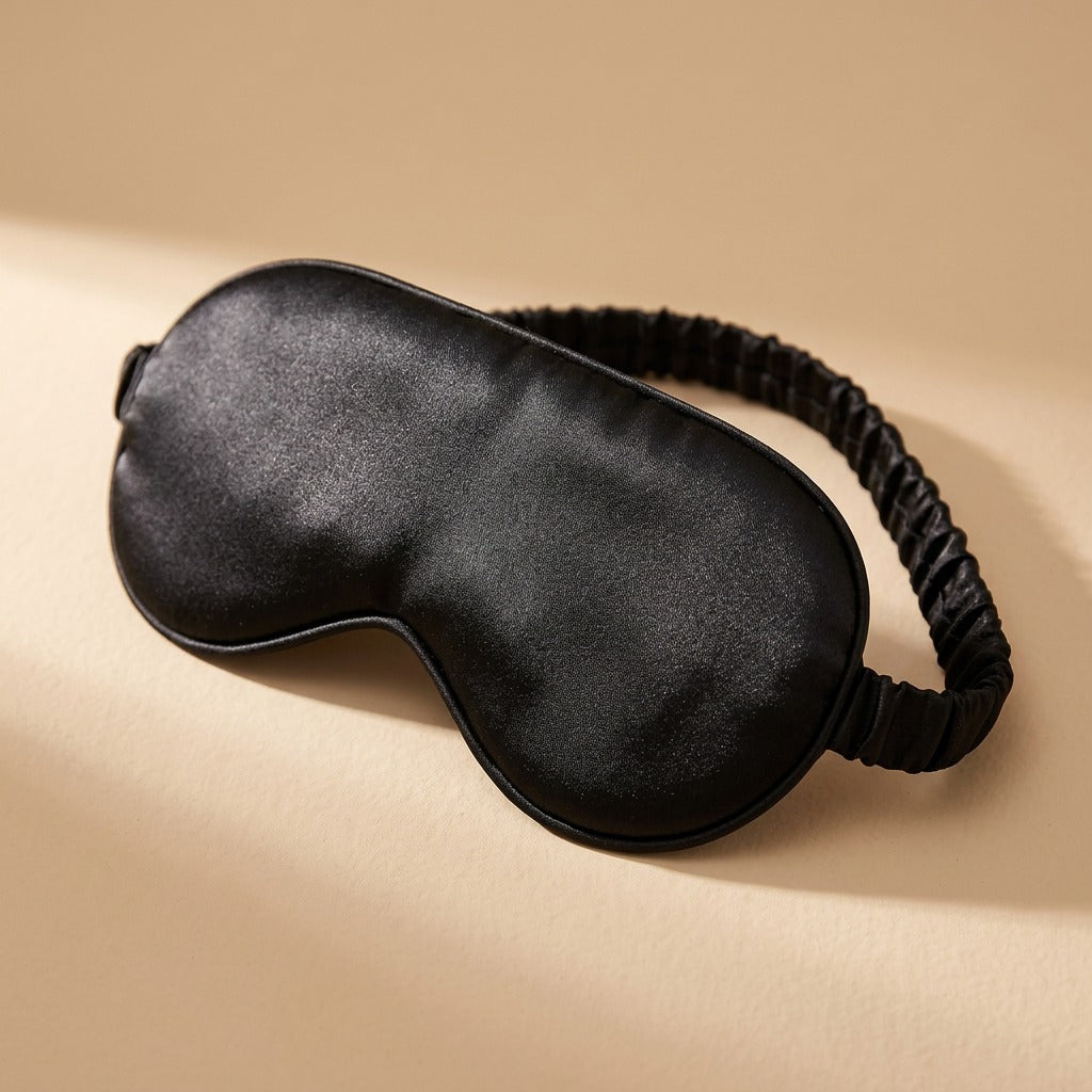 Dreamsilk™ Faux Silk Sleep Eye Mask, material and detail close-up