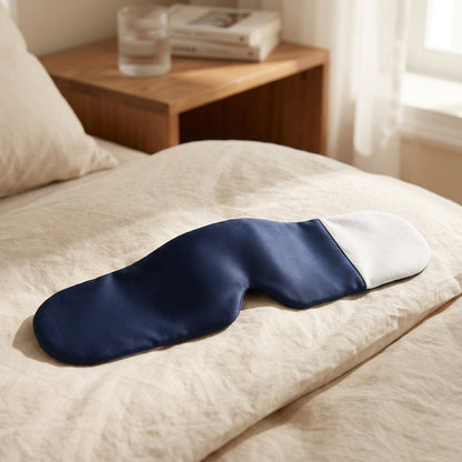 Driftglow™ Gravity Deep Sleep Eye Mask, styled close view
