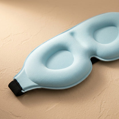 Duonap™ 3D Stereo Memory Foam Eye Mask, material and detail close-up
