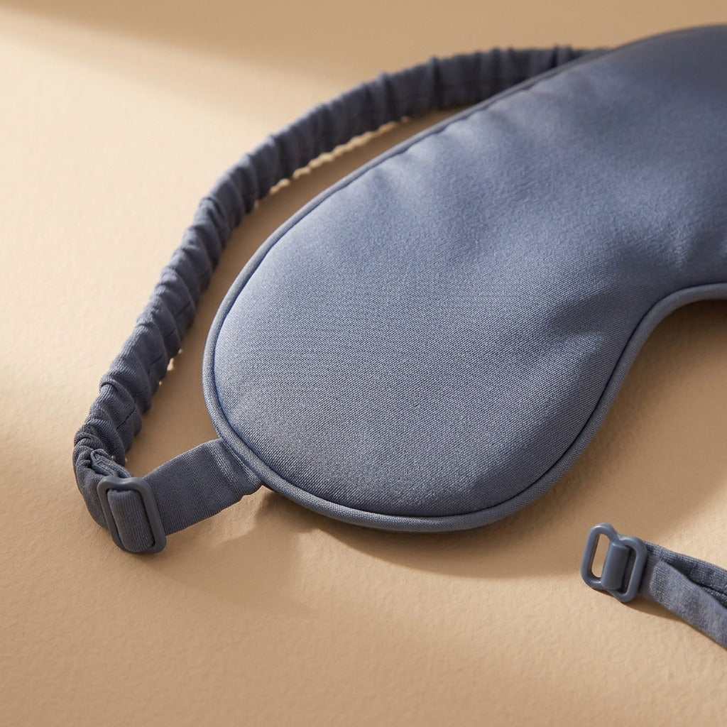 Duosense™ Double-Sided Warm Cool Sleep Eye Mask, material and detail close-up