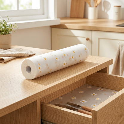 Drawersoft™ Daily Kitchen Drawer and Table Mat in a calm home setting