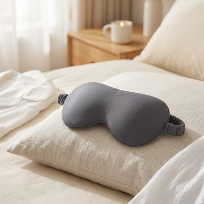 Frostfold™ Spandex Eye Mask, styled close view
