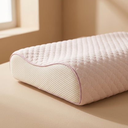 Glidecool™ Ice Silk Cooling Pillowcase, material and detail close-up
