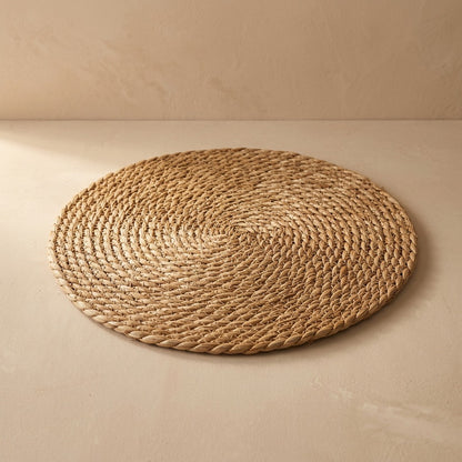 Grassloom™ Grass Woven Table Mat, material and detail close-up