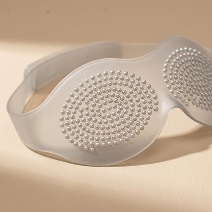 Gravelle™ Gravity Sleep Eye Mask, material and detail close-up