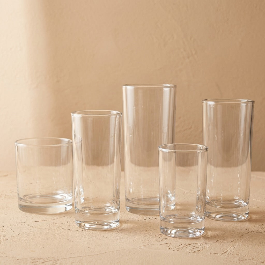 Heatclear™ Transparent Heat-Resistant Glass Cup, material and detail close-up