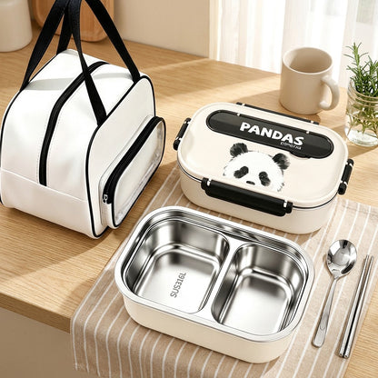 Heatvault™ 316 Stainless Steel Insulated Lunch Box in a calm home setting