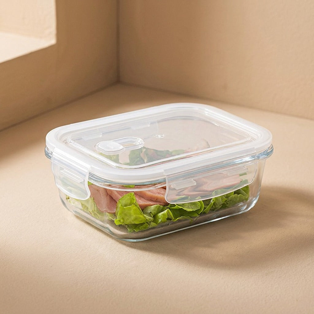 Freshseal™ Borosilicate Glass Food Container with Lid