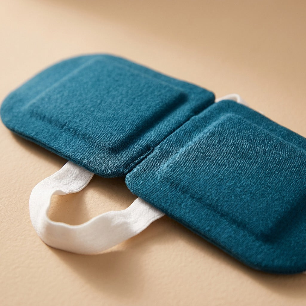 Toonlull™ Cartoon Steam Eye Mask, material and detail close-up