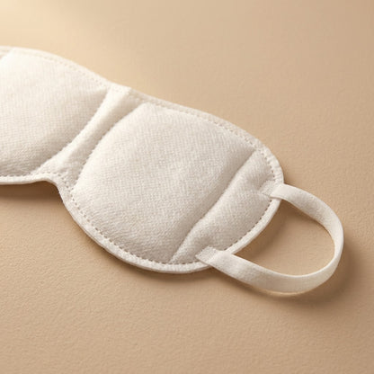 Calmveil™ Non-Woven Self-Heating Steam Eye Mask, material and detail close-up