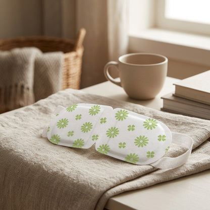 Softlull™ Steam Eye Mask, styled close view