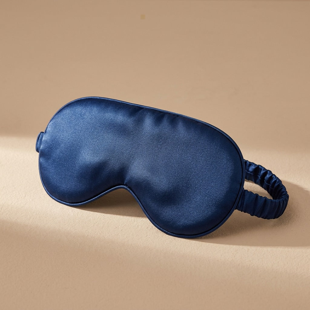 Moonshade™ Mulberry Silk Eye Mask, material and detail close-up