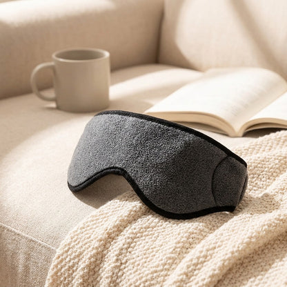 Naptuck™ Cotton Print Eye Mask For Sleep, styled close view