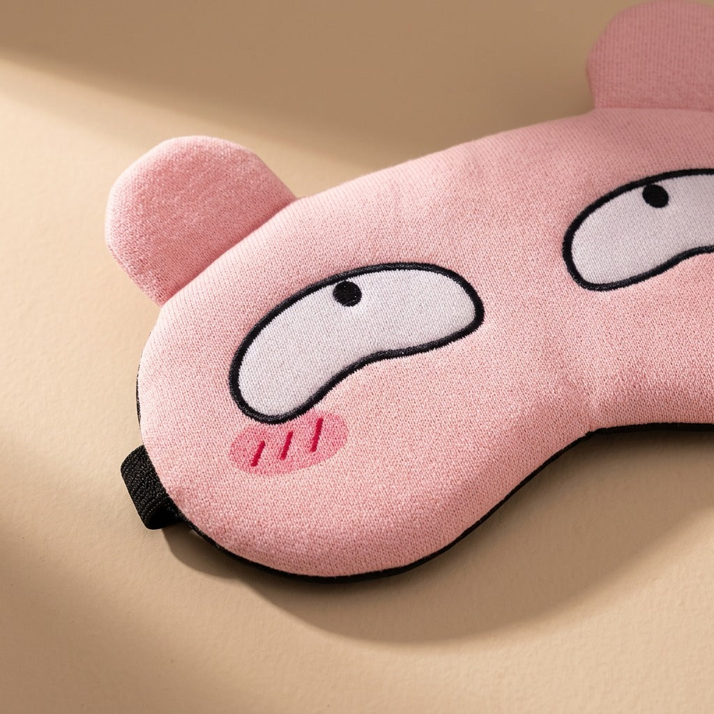 Dreamtoon™ Cartoon Sleep Eye Mask, material and detail close-up