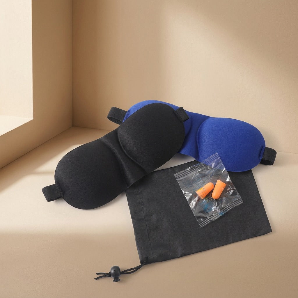Nightcurve™ 3D Sleep Eye Mask Set