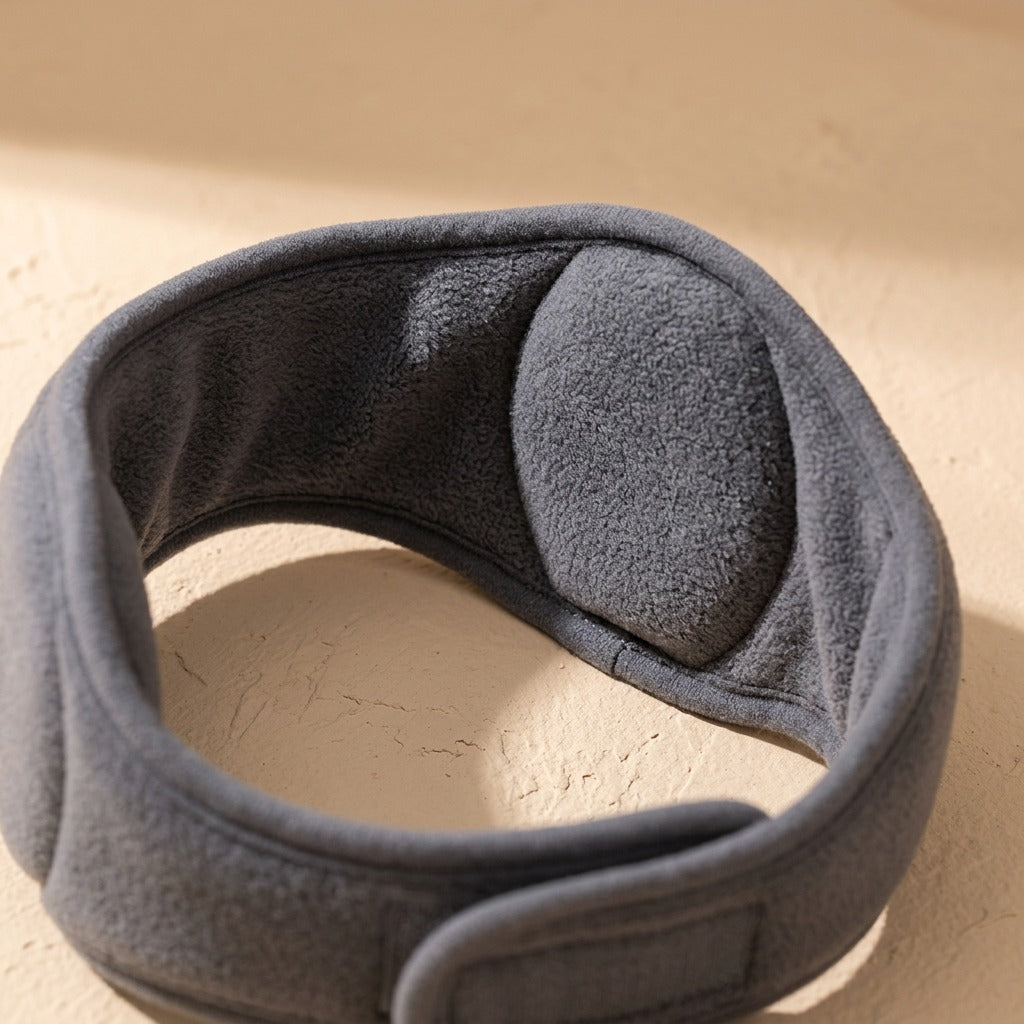 Restguard™ Noise-Reducing Sleep Earmuffs, material and detail close-up