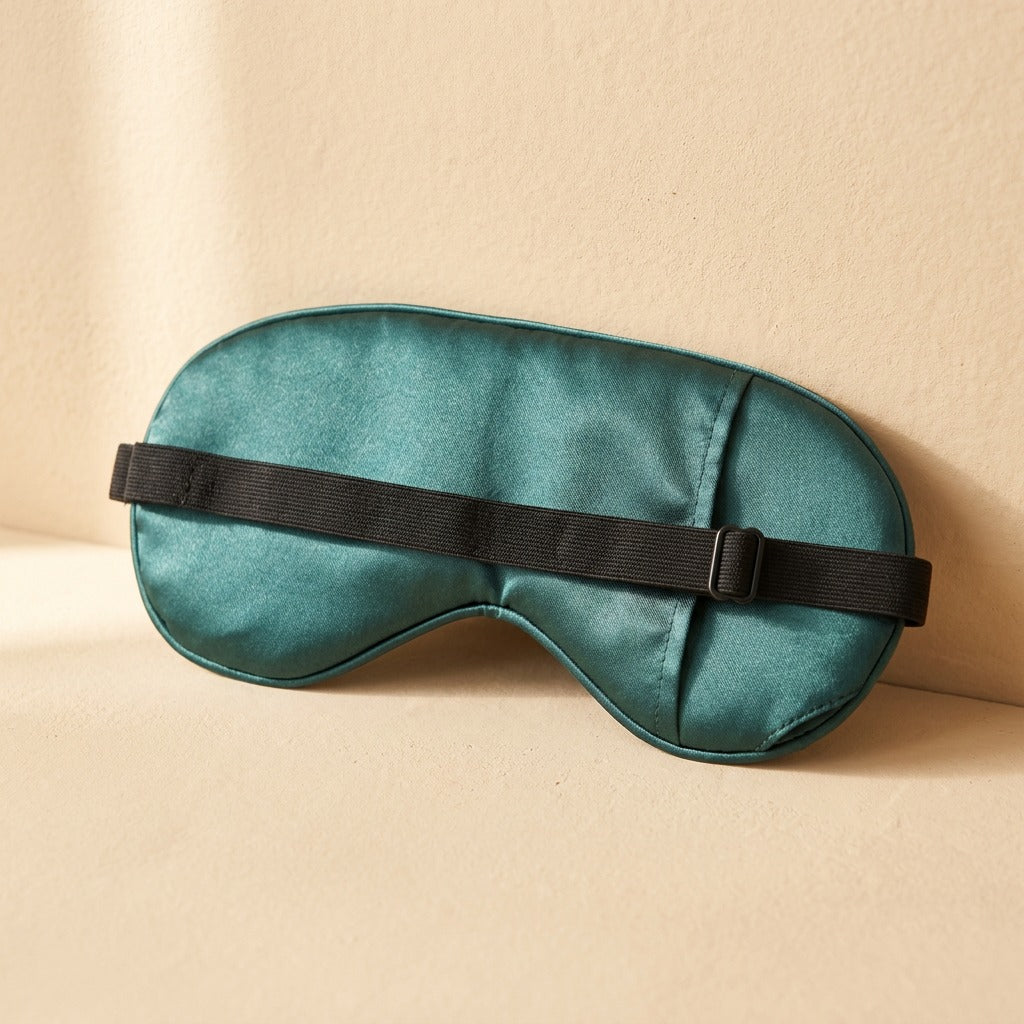 Shadeheat™ Polyester Shading Eye Mask, material and detail close-up
