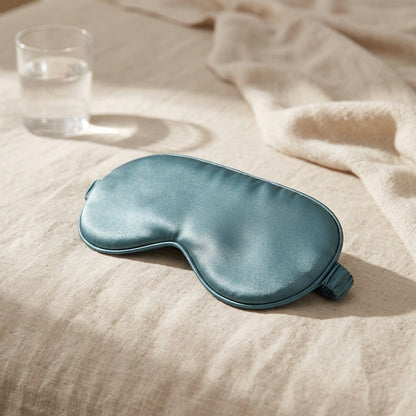 Shadenap™ Polyester Eye Mask, styled close view