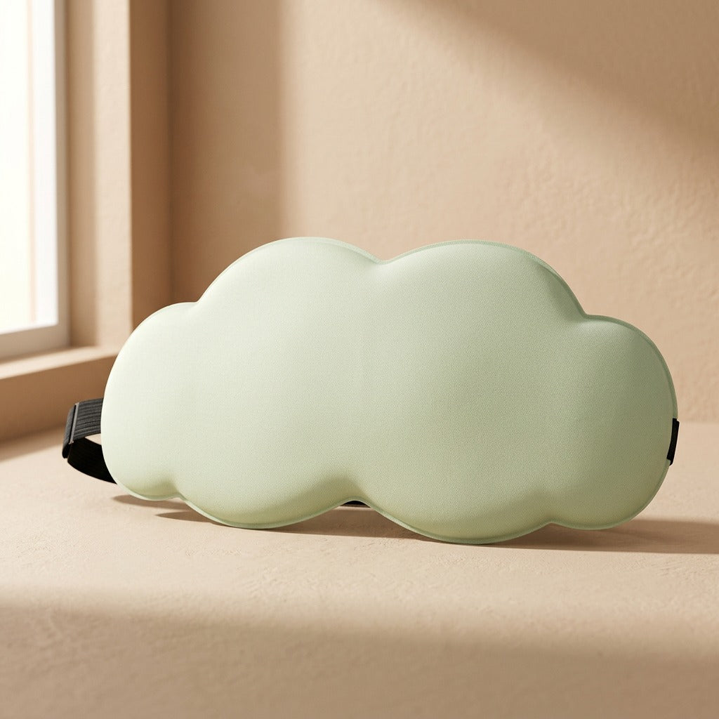 Snugveil™ 3D Slow Rebound Eye Mask, material and detail close-up