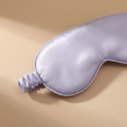 Softshade™ Double-Sided Imitation Silk Eye Mask, material and detail close-up