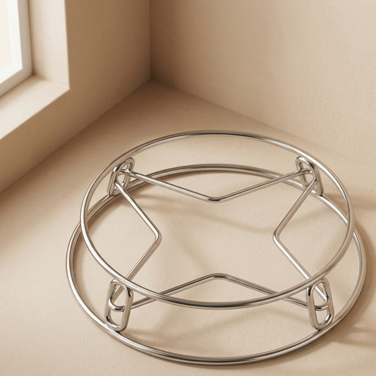 Steamperch™ Stainless Steel Pot Rack for Steaming and Storage