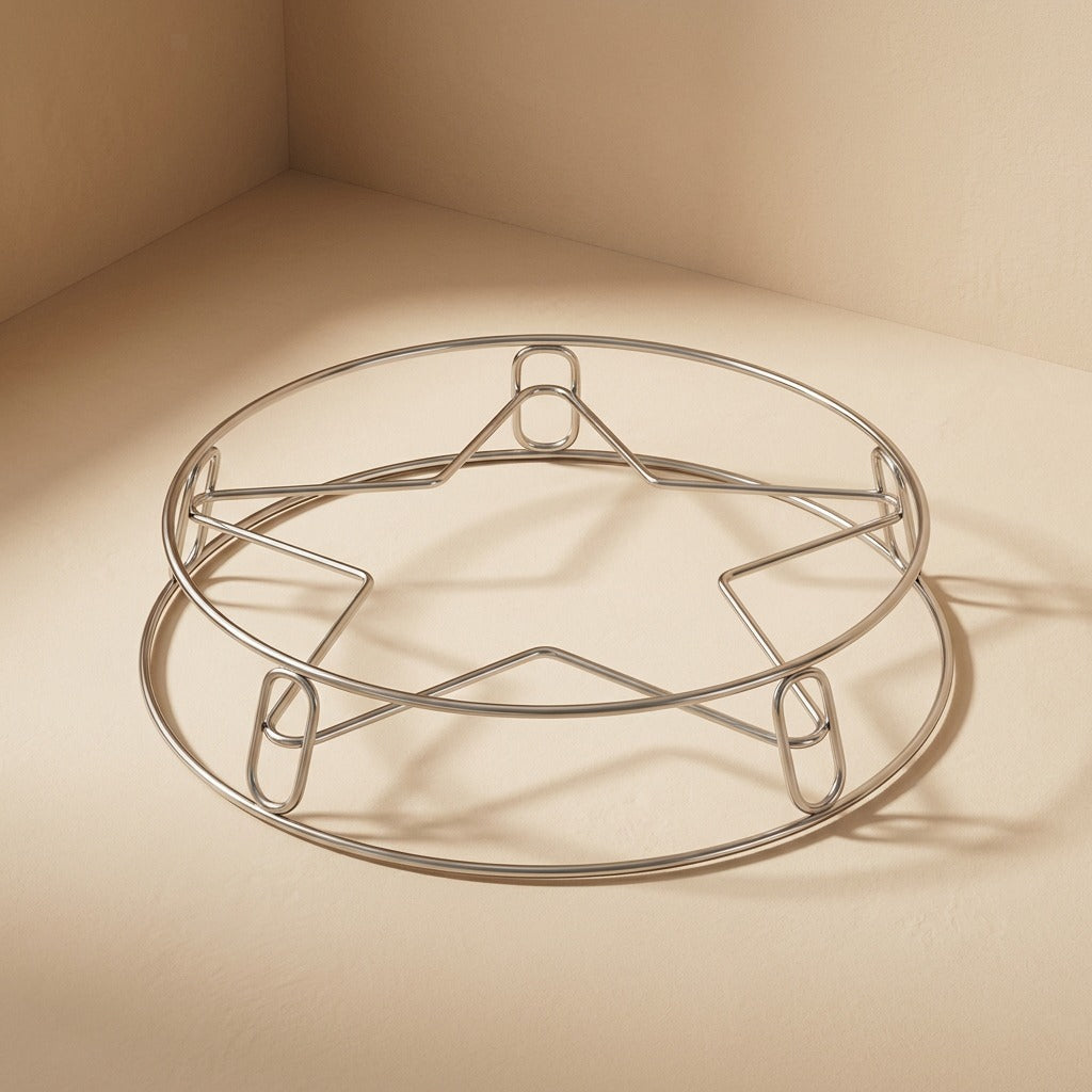 Steamcradle™ Round Stainless Steel Pot Steaming Rack