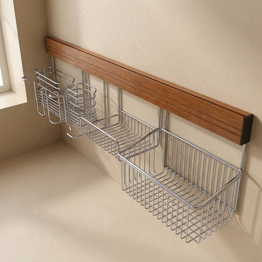 Bathbeam™ Stainless Steel Bathroom Storage Rack