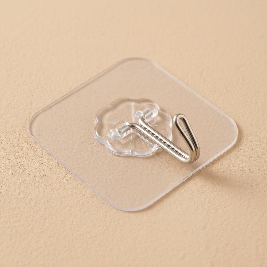 Hookwell™ Acrylic Adhesive Wall Hook, material and detail close-up